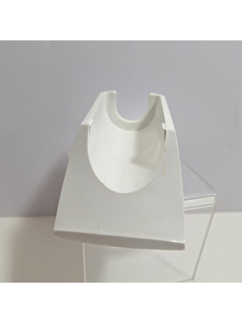 Replacement Stand ONLY Crazy Curl Clairol Model 200 White Vintage - Picture 4 of 12